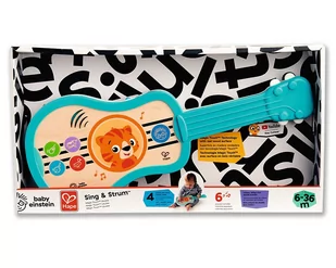 Hape, Magiczne dotykowe ukulele Baby Einstein 800897 - Zabawki interaktywne dla dzieci - miniaturka - grafika 1