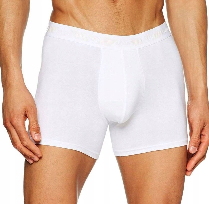 SLOGGI SHIRT Stop SHORT Bokserki majtki męskie 2 SZTUKI Białe S