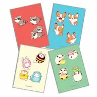 Zeszyty szkolne - Zeszyt A432k linia 80g (4 szt) Narcissus - zeszyt - miniaturka - grafika 1