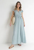 Sukienki - Miętowa Sukienka Jophiel - miniaturka - grafika 1