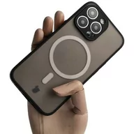 Etui i futerały do telefonów - Bizon Etui Case Hybrid MagSafe do Apple iPhone 13 Pro czarne - miniaturka - grafika 1