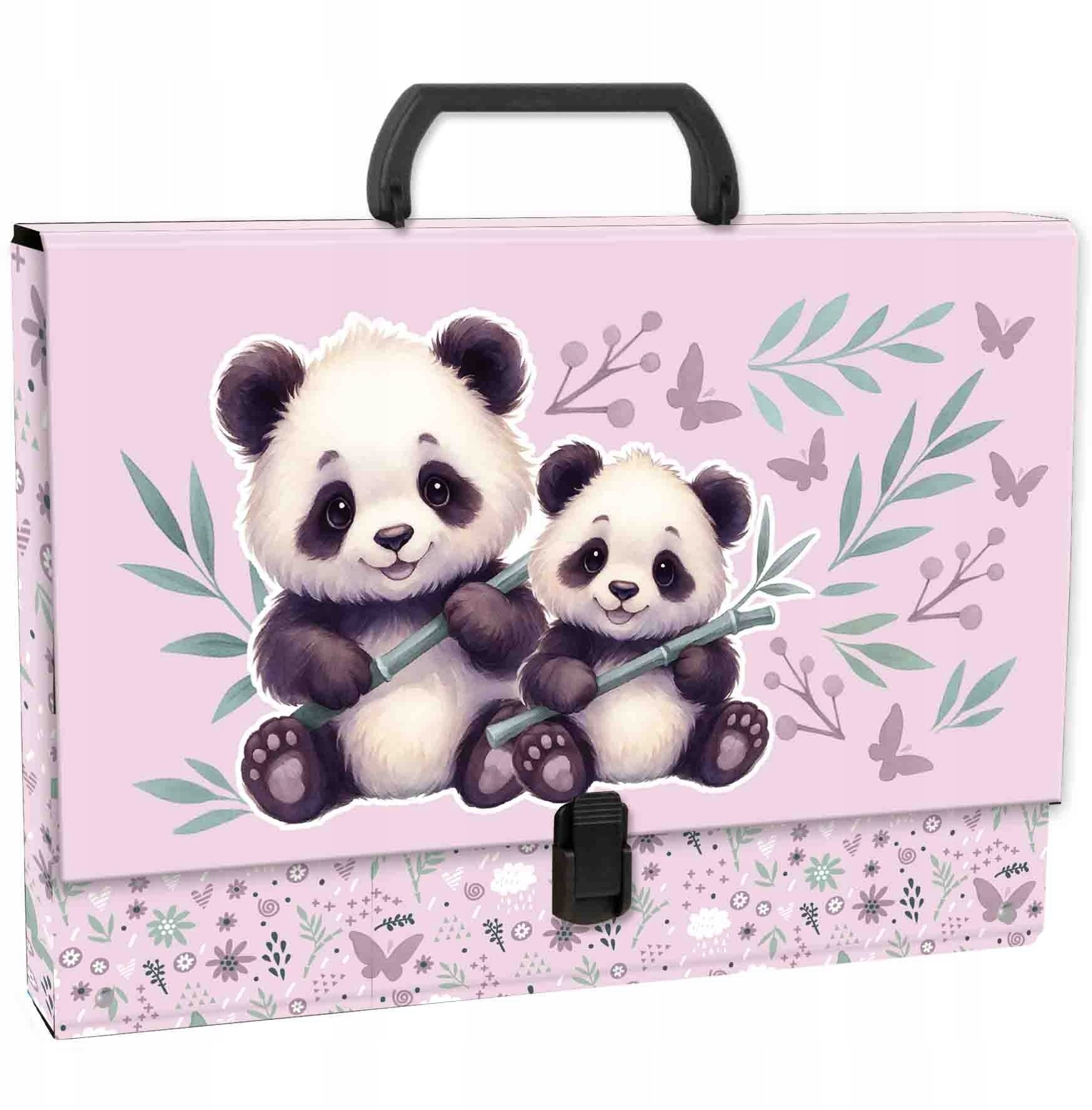 Derform Teczka z rączką Panda 11 DERFORM