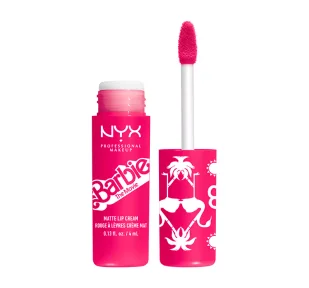 NYX PROFESSIONAL MAKEUP X BARBIE SMOOTH WHIP POMADKA DO UST 01 DREAMHOUSE PINK 4ML - Balsamy do ust - miniaturka - grafika 1