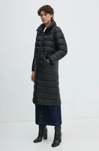 Tommy Hilfiger kurtka puchowa damska kolor czarny zimowa WW0WW43553 - Kurtki damskie - miniaturka - grafika 1
