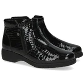 Botki damskie - Botki damskie Caprice 9-25460-45 014 BLACK CROCO R.37 - miniaturka - grafika 1