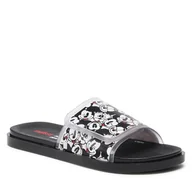 Klapki i japonki damskie - Klapki MELISSA - Groovy + Mickey Mouse 33632 Black/Clear/White AC406 - miniaturka - grafika 1