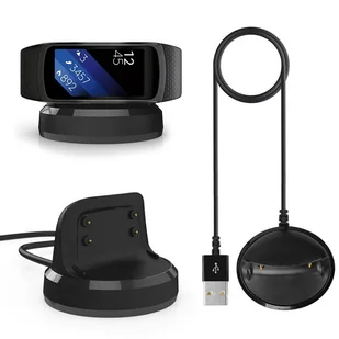 Samsung Kabel Usb Ładowarka Do Gear Fit 2 R360 - Akcesoria do smartwatchy - miniaturka - grafika 1