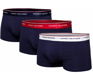 Bokserki Męskie Tommy Hilfiger 3szt Gumka Kolor M - Spodenki męskie - miniaturka - grafika 1