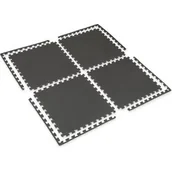 Maty do ćwiczeń - Mata amortyzująca pod sprzęt Puzzle 120x120x1cm 4szt. Gymtek - miniaturka - grafika 1