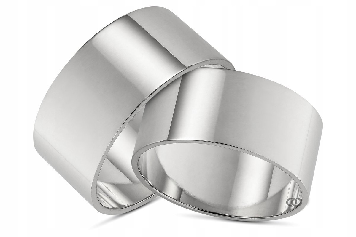 Obrączka srebrna próba 925+GRAWER 7mm OB19 ŚLUB