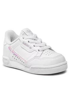 Buty dla dziewczynek - Adidas Buty Continental 80 El I FU6670 Biały - grafika 1