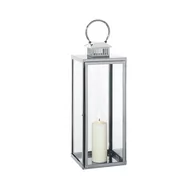 Lampy ogrodowe - Cilio Lampion Torre M, srebrny, 20x20x63 cm - miniaturka - grafika 1