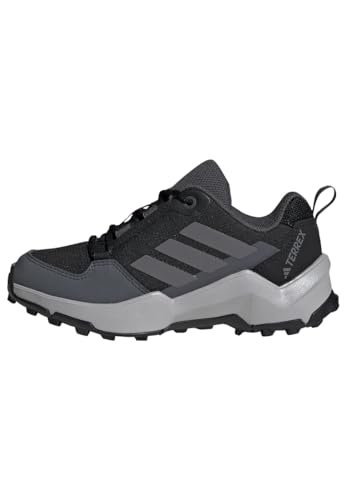 adidas Terrex Ax4R Buty trekkingowe Niezwiązane z piłką nożną, Core Black/Grey Four/Grey Six, 32 EU, Core czarny szary piekarnik szary sześć, 32 EU