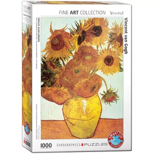 Eurographics Puzzle 1000 elementów Słoneczniki Vincent van Gogh - Puzzle - miniaturka - grafika 2
