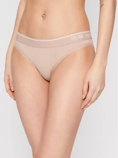 Majtki damskie - Calvin Klein Underwear Figi klasyczne 000QF5746E Beżowy - grafika 1