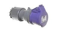 Gniazdka elektryczne - PCE Polska sp. z o.o. Gniazdo przenośne 16A 3P 24V fioletowe IP44 TWIST 263V - miniaturka - grafika 1