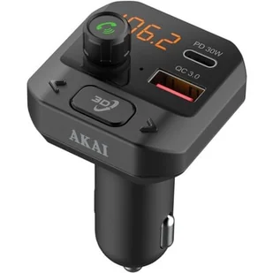Transmiter FM AKAI FMT-40BT Czarny - Transmitery FM - miniaturka - grafika 1