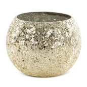 Świeczniki - Świecznik EUROFIRANY Melia 435107 Złoty - miniaturka - grafika 1