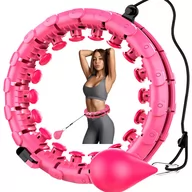 Pozostały sprzęt i akcesoria do ćwiczeń - Hula Hop Odchudzające Z Wypustkami Masażerem Smart Fit - miniaturka - grafika 1