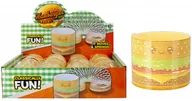 Zabawy w naśladowanie dorosłych - Sprężyna Burger 8 cm MEGA CREATIVE - IMPORT | Sklep internetowy - miniaturka - grafika 1