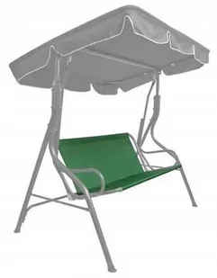 Happy Green Tekstylne siedzisko na huśtawkę ciemnozielone - Parasole ogrodowe - miniaturka - grafika 1