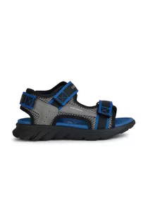 Buty dla chłopców - Geox sandały dziecięce SANDAL AIRADYUM kolor szary - grafika 1