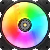 Wentylatory komputerowe - COUGAR Gehäuse Lüfter MHP 120 ARGB, Schwarz,3er-Pack CGR-CF-MHP12HB3-RGB - miniaturka - grafika 1