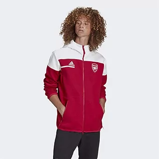 Kurtki męskie - Adidas Męska kurtka Afc Zne, Actmar/White, XL GN4760 - grafika 1