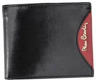 Portfele - Pierre Cardin, Portfel skórzany męski, Tilak29 8824, czarny, ochrona RFID, mały - miniaturka - grafika 1
