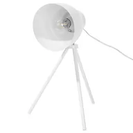 Lampy stojące - Beliani Lampa stołowa biała 43 cm TAMEGA - miniaturka - grafika 1