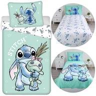Pościel dla dzieci - DISNEY Stitch DWUSTRONNA, bawełniana pościel dziecięca na zamek, 100% BAWEŁNA 140x200cm+70x90cm OEKO-TEX - miniaturka - grafika 1