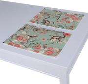 Obrusy i serwetki - Podkładka 2 sztuki, egzotyczne rośliny i lemury na miętowym tle, 40 x 30 cm, Tropical Island - miniaturka - grafika 1