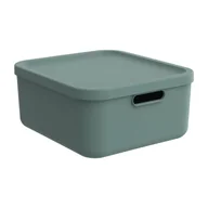 Pudła i pojemniki do przechowywania - Pudło do przechowywania Rotho Albula Light, 20 L, zielony - miniaturka - grafika 1