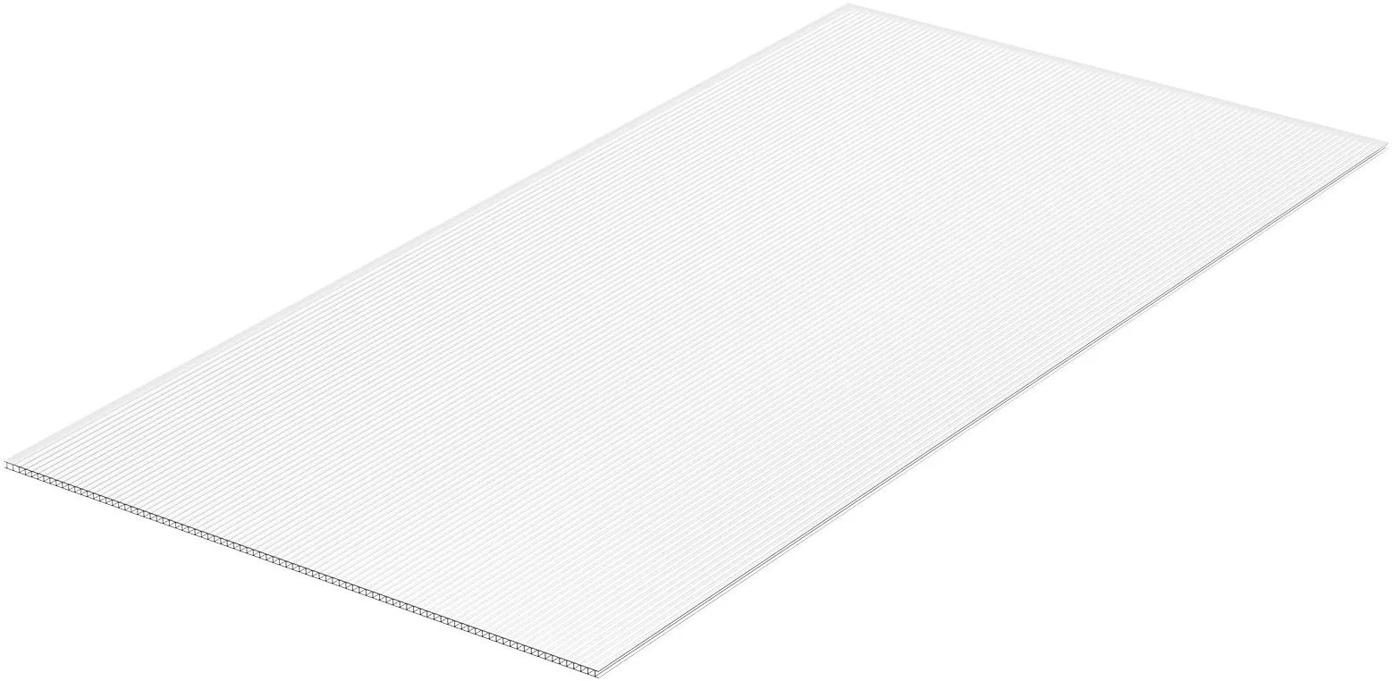 VEVOR Panele poliwęglanowe do szklarni 24 szt. 61x122 cm dachowe zielone