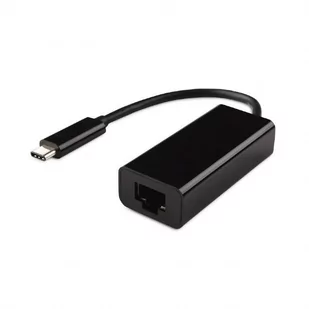 Gembird Adapter USB Typ-C do LAN Gigabit czarny AIGEMA000000010 - Adaptery i przejściówki - miniaturka - grafika 1