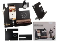 Dekoracje domu - Drewniany organizer na biurko - miniaturka - grafika 1