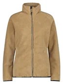 Kurtki damskie - CMP Kurtka polarowa w kolorze beżowym - miniaturka - grafika 1