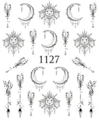 Ozdoby do paznokci - Naklejki wodne na paznokcie - nr 1127 - miniaturka - grafika 1