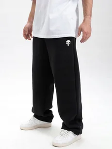 SPODNIE DRESOWE BAGGY Męskie Szerokie Bawełniane Czarne Marvel PUNISHER L - Dresy męskie SPODNIE DRESOWE BAGGY Męskie Szerokie Bawełniane Czarne Marvel PUNISHER L - Dresy męskie - miniaturka - grafika 1