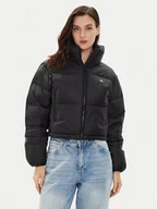 Kurtki damskie - Calvin Klein Jeans Kurtka puchowa J20J223577 Czarny Relaxed Fit - miniaturka - grafika 1