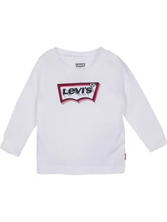 Kaftaniki dla niemowląt - Levi's Kids Koszulka w kolorze białym - grafika 1