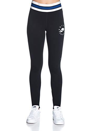 Nike W NSW Lggng Hw spodnie damskie, czarne (Black/Summit White), M