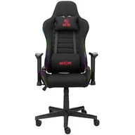 Fotele gamingowe - Fotel MAD DOG GCH800 RGB Czarny - miniaturka - grafika 1