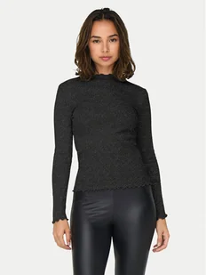 ONLY Bluzka Emma 15331094 Czarny Regular Fit - Bluzki damskie - miniaturka - grafika 1