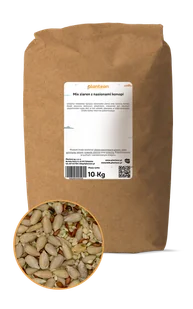 Mix ziaren z nasionami konopi 10kg - Bakalie - miniaturka - grafika 1