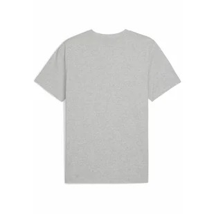 Męska koszulka Essentials Elevated PUMA Light Gray Heather - Koszulki sportowe męskie - miniaturka - grafika 1