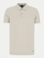 Koszulki męskie - JOOP! Polo 10018924 30044673 Beżowy Regular Fit - miniaturka - grafika 1