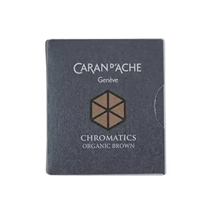 INNY Naboje Caran D Cali Ache Chromatics Organic Brown 6szt Brązowe 106L193 - Wkłady do długopisów - miniaturka - grafika 1