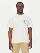 Koszulki męskie - Quiksilver T-Shirt EQYZT08032 Écru Oversize - miniaturka - grafika 1