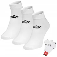 Skarpetki męskie - SKARPETY SPORTOWE Puma Quarter Skarpetki Bawełniane Zakostki 3-PAK - 39-42 - miniaturka - grafika 1